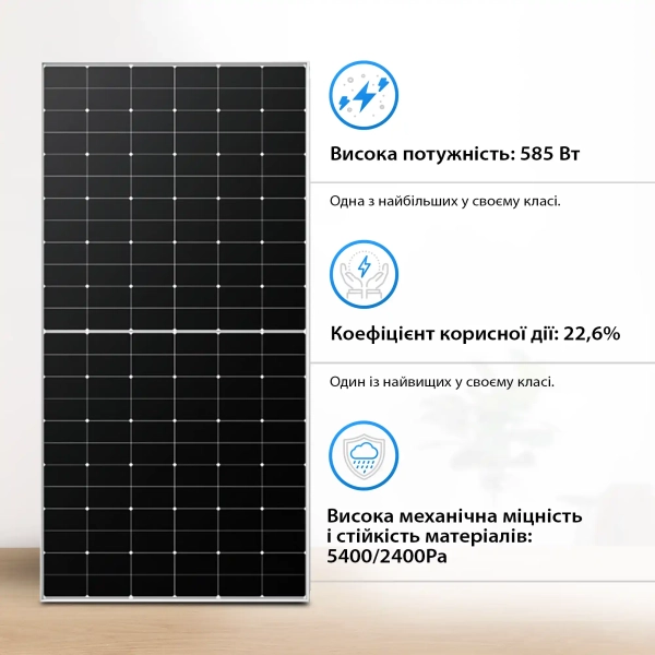 Купить Солнечная панель Longi Solar LR5-72HTH-585M 585W - фото 2