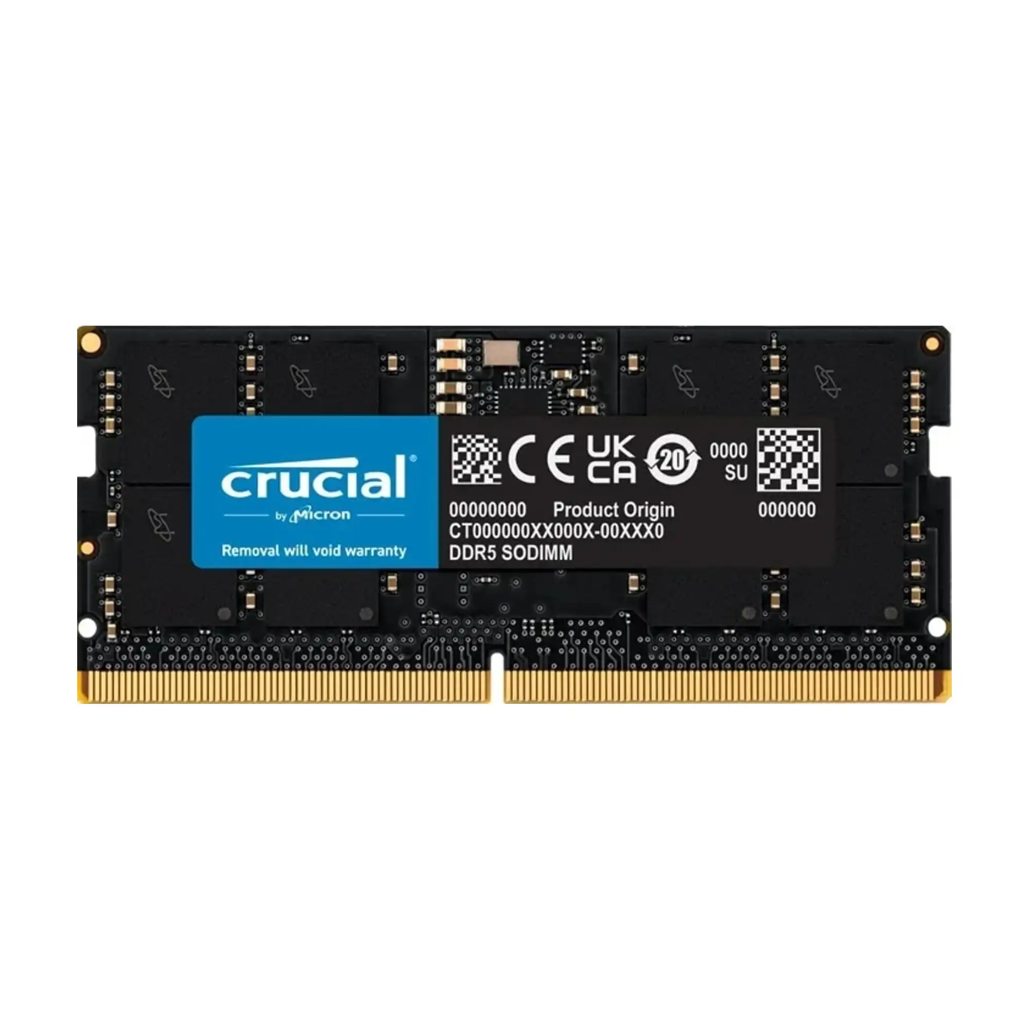 Купити Модуль пам'яті Crucial DDR5-5600 12GB SODIMM (CT12G56C46S5) - фото 1