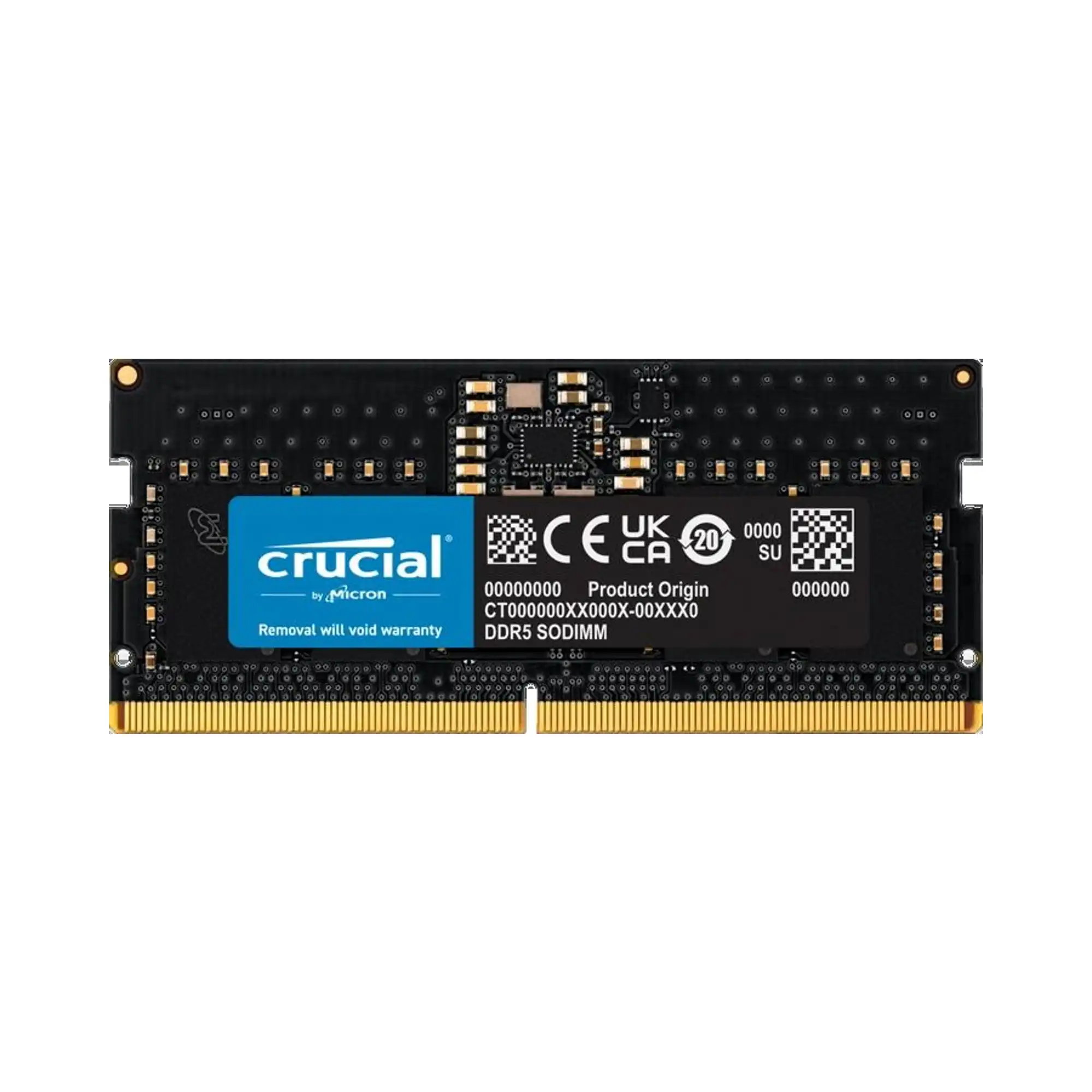 Купить Модуль памяти Crucial DDR5-5600 16GB SODIMM (CT16G56C46S5) - фото 1