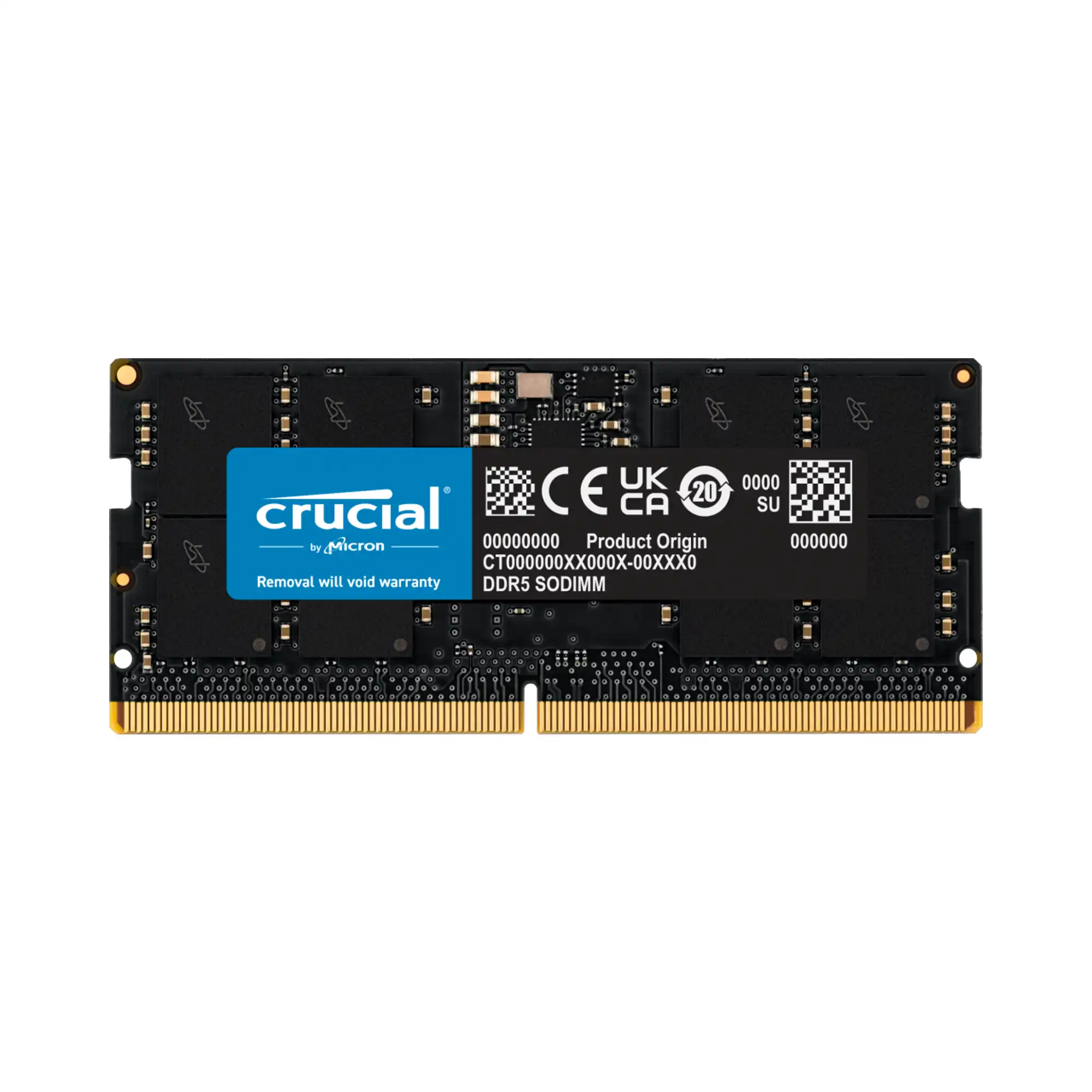 Модуль пам'яті Crucial DDR5-5600 24GB SODIMM (CT24G56C46S5