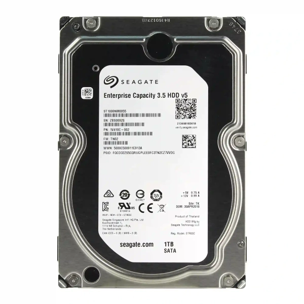 Купить Жесткий диск Seagate Enterprise Capacity 1TB 7200 rpm, 128 MB, 3.5' SATA III (ST1000NM0055 / MB1000GVYZE) - фото 2