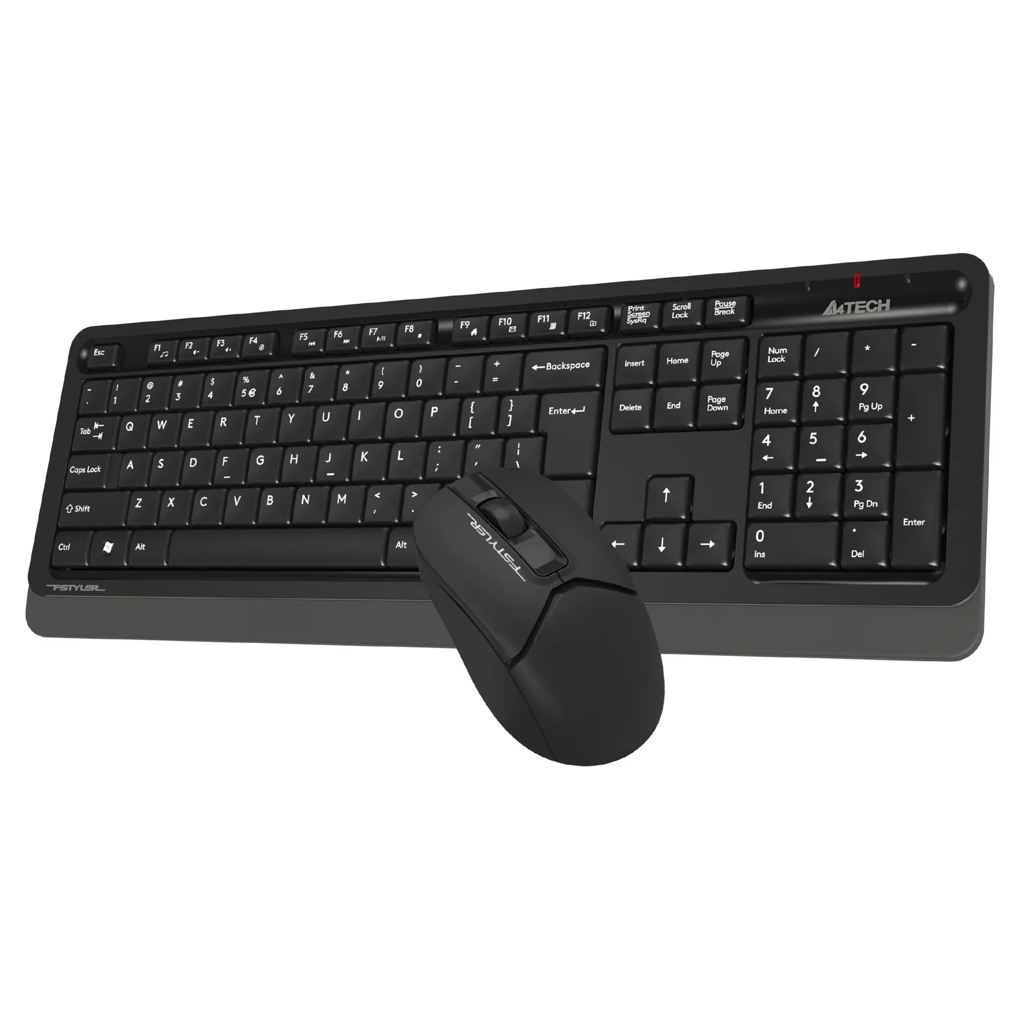 Купити Комплект клавіатура та мишка A4Tech FG1012 (Black) - фото 2