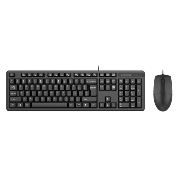 Купити Комплект клавіатура та мишка A4Tech KK-3330 Black - фото 1