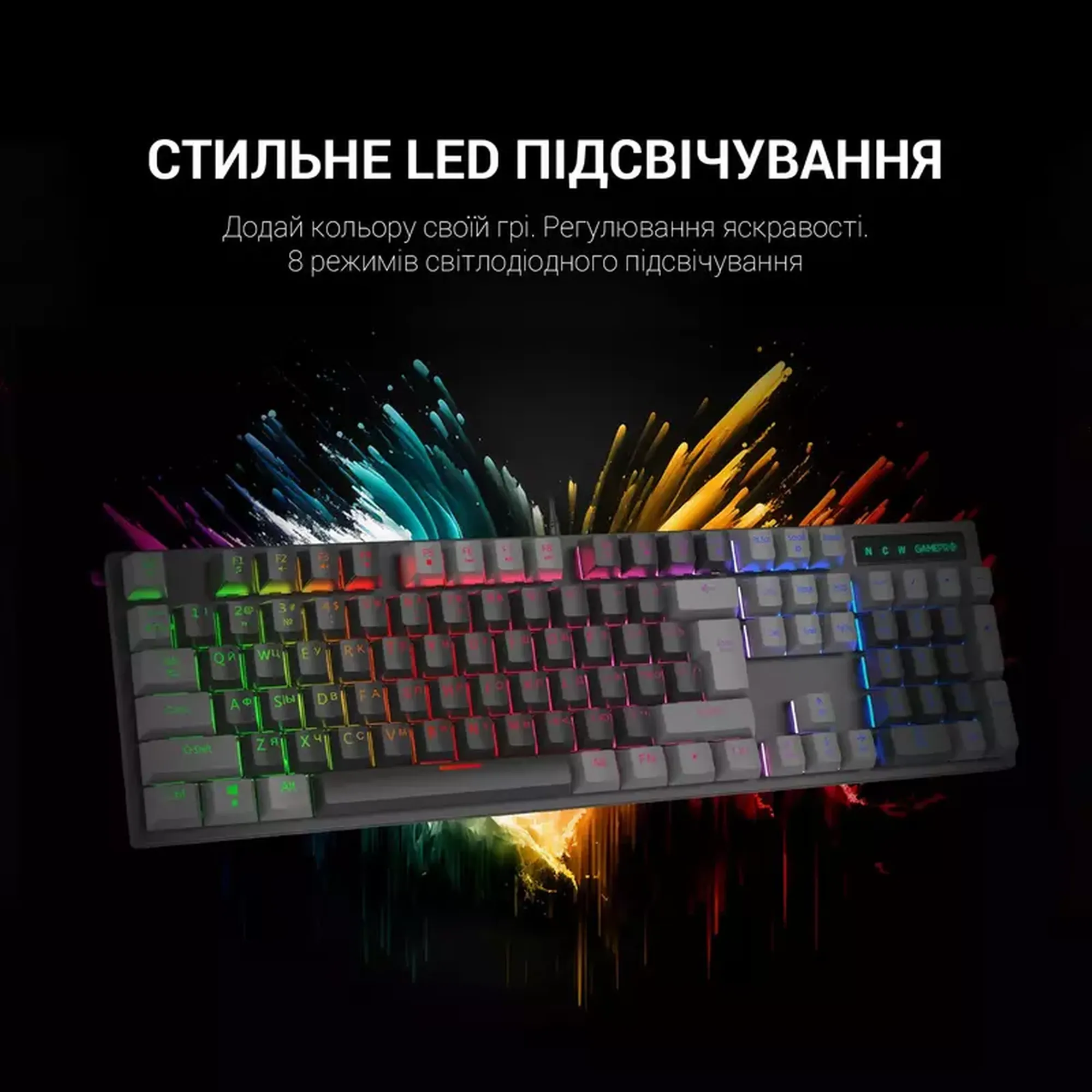 Купить Клавиатура Gamepro MK105B LED - фото 10