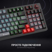 Купить Клавиатура Gamepro MK120R LED - фото 11
