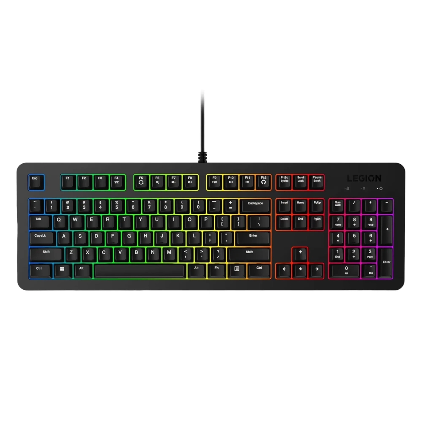 Купить Клавиатура Lenovo Legion K310 RGB Gaming Keyboard UA (GY41N91855) - фото 1