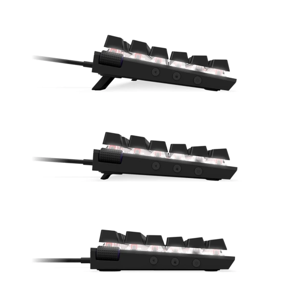 Купить Клавиатура NZXT TKL (ANSI) - Black, Gateron Red Switches, US EN Layout (KB-1TKUS-BR) - фото 3