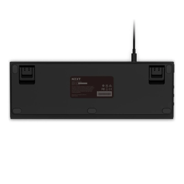 Купить Клавиатура NZXT TKL (ANSI) - Black, Gateron Red Switches, US EN Layout (KB-1TKUS-BR) - фото 4