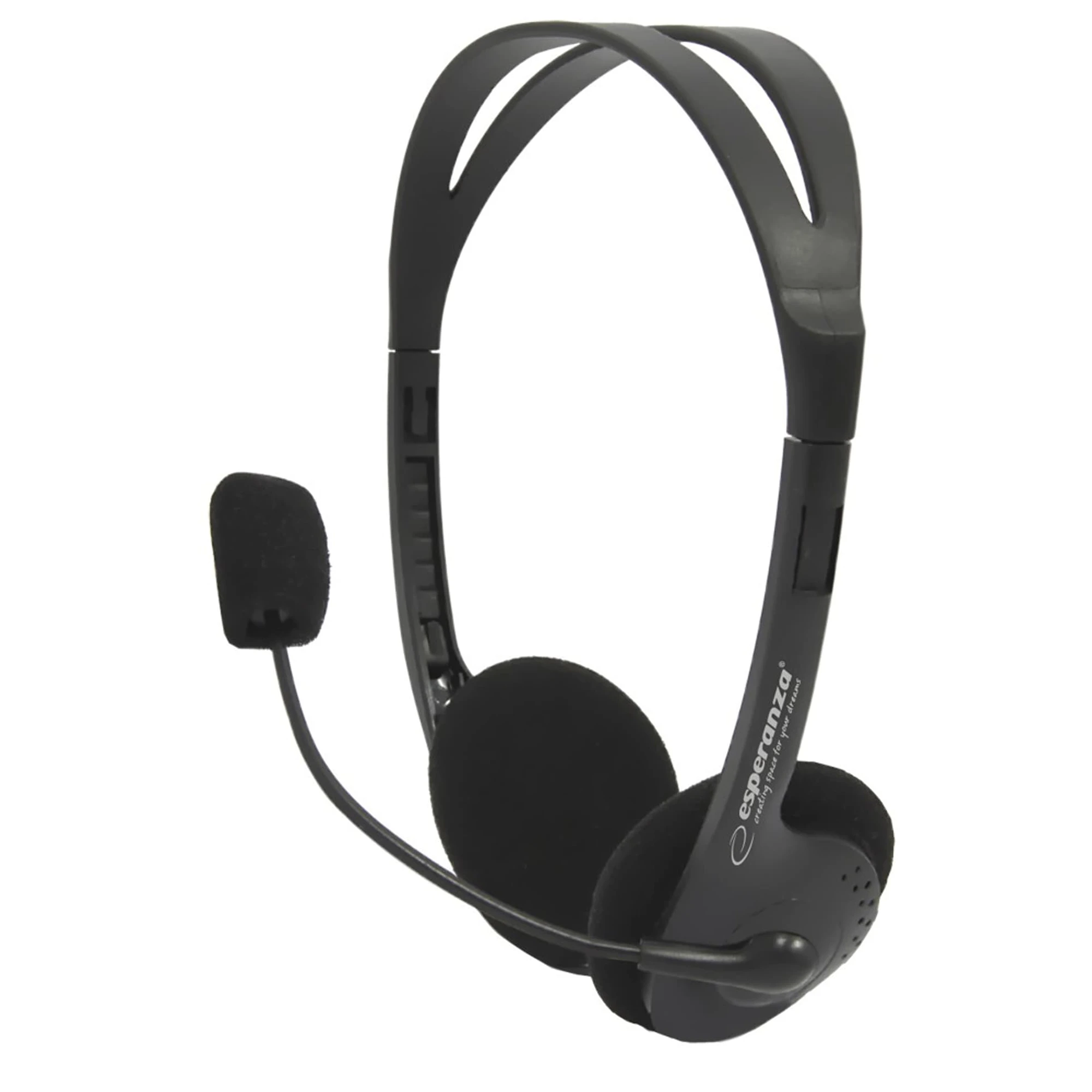 Купить Наушники Esperanza Headset EH102 Black - фото 1
