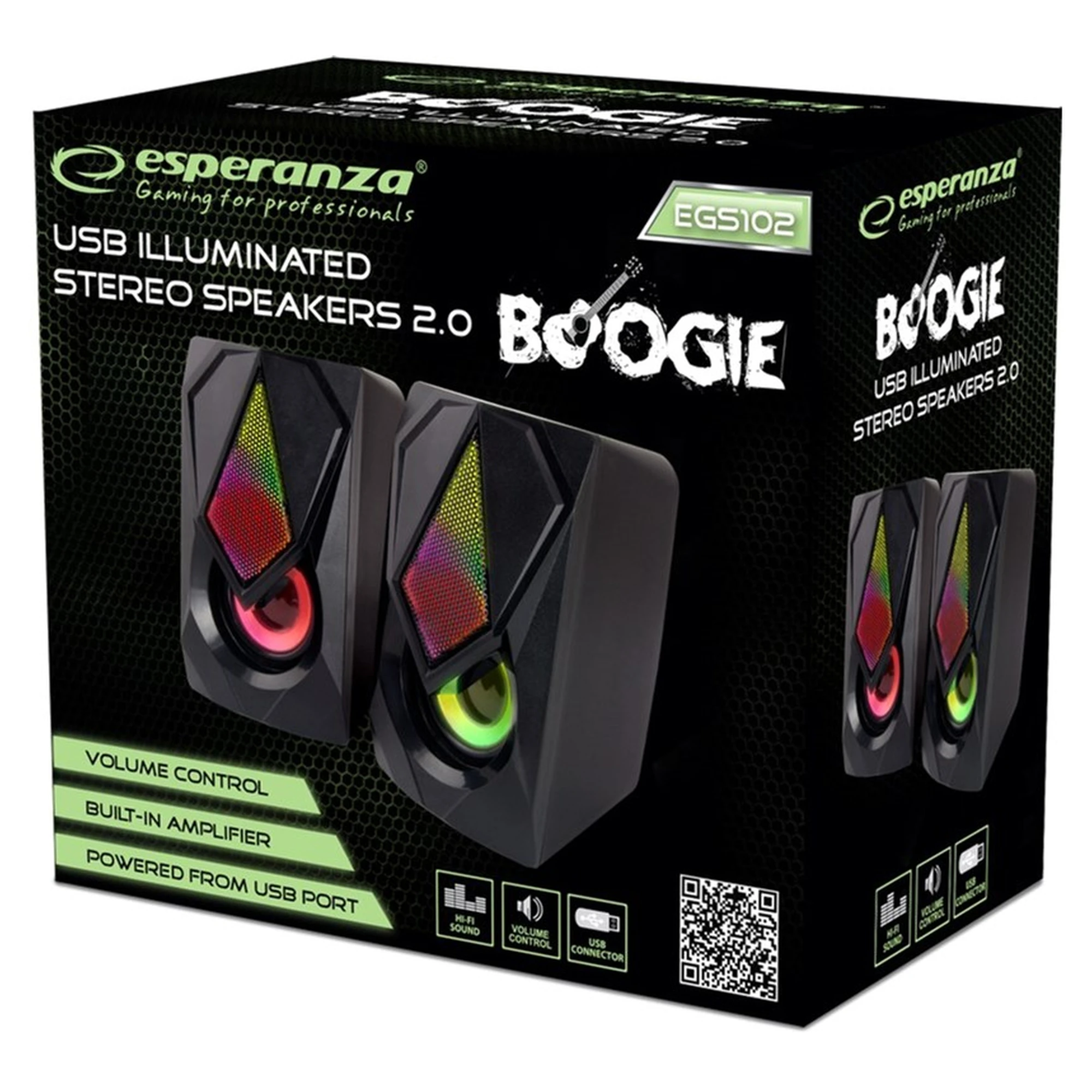 Купити Акустична система Esperanza Led Rainbow Boogie (EGS102) - фото 3