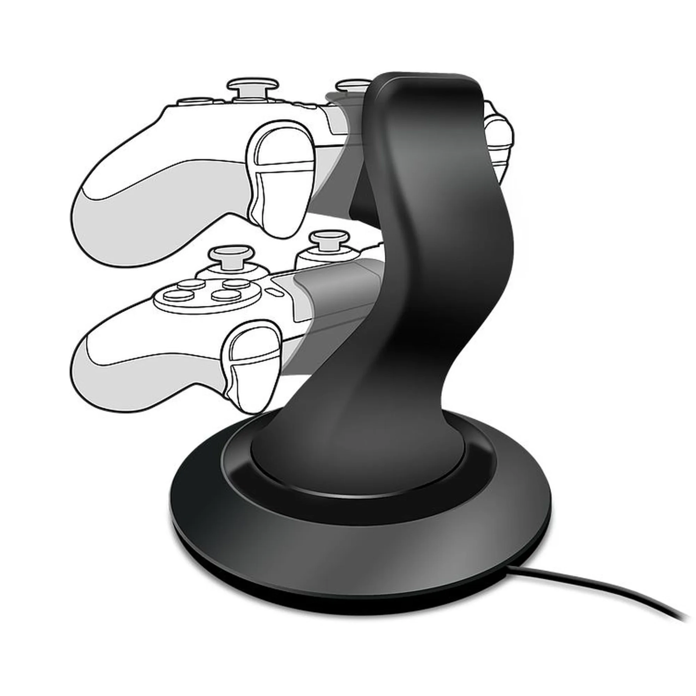 Купить Зарядная станция Speedlink TWINDOCK Charging System для PS4 Black (SL-4511-BK) - фото 3