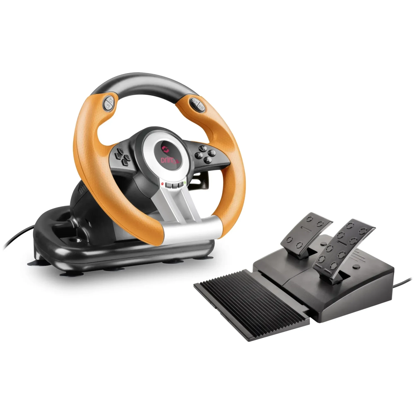 Купити Кермо Speedlink Drift O.Z. Racing Wheel PC Black/Orange (SL-6695-BKOR-01) - фото 1