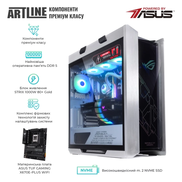 Купити Комп'ютер ARTLINE Overlord STRIX Windows 11 Pro (STRIXv156Win) - фото 4