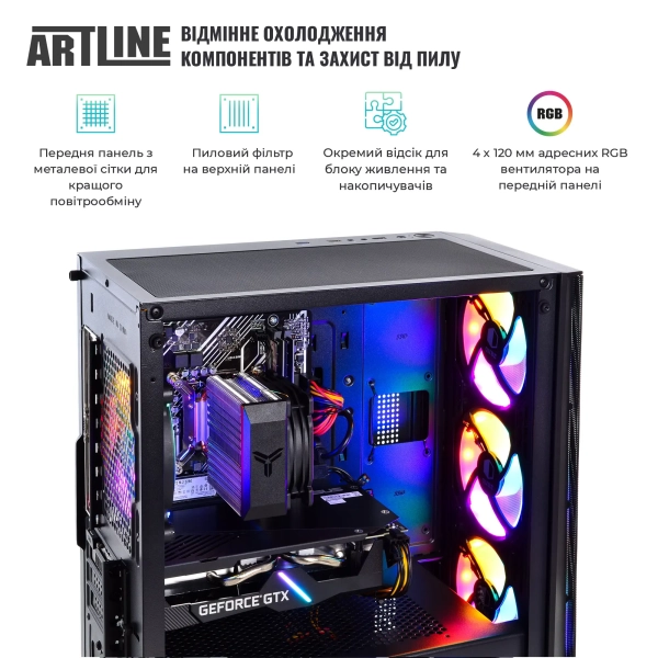 Купити Комп'ютер ARTLINE Gaming X47 Windows 11 Home (X47v73Win) - фото 3