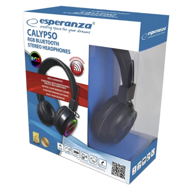 Купить Наушники Esperanza RGB Calypso EH219 Black - фото 6
