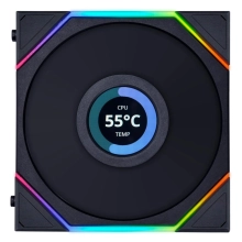Купить Вентилятор Lian Li Reverse TL LCD 120-3 Black (G99.12RTLLCD3B.00) - фото 2