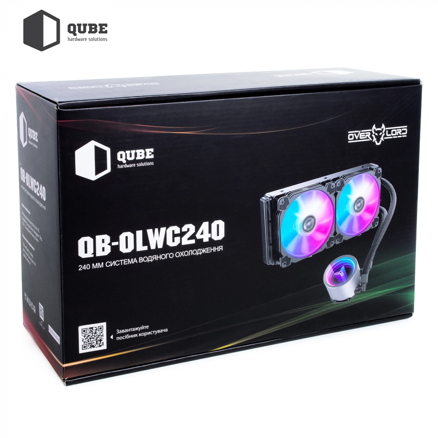 Купить Система жидкостного охлаждения QUBE QB-OLWC240C - фото 10
