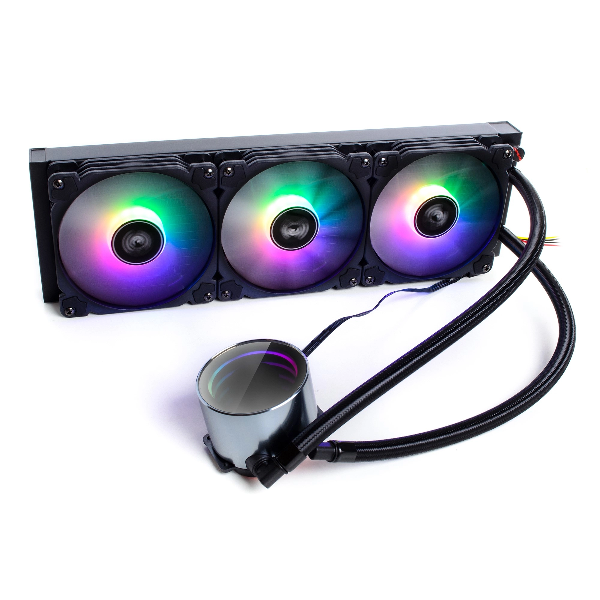 Купить Система жидкостного охлаждения QUBE QB-OLWC360ARGB - фото 1