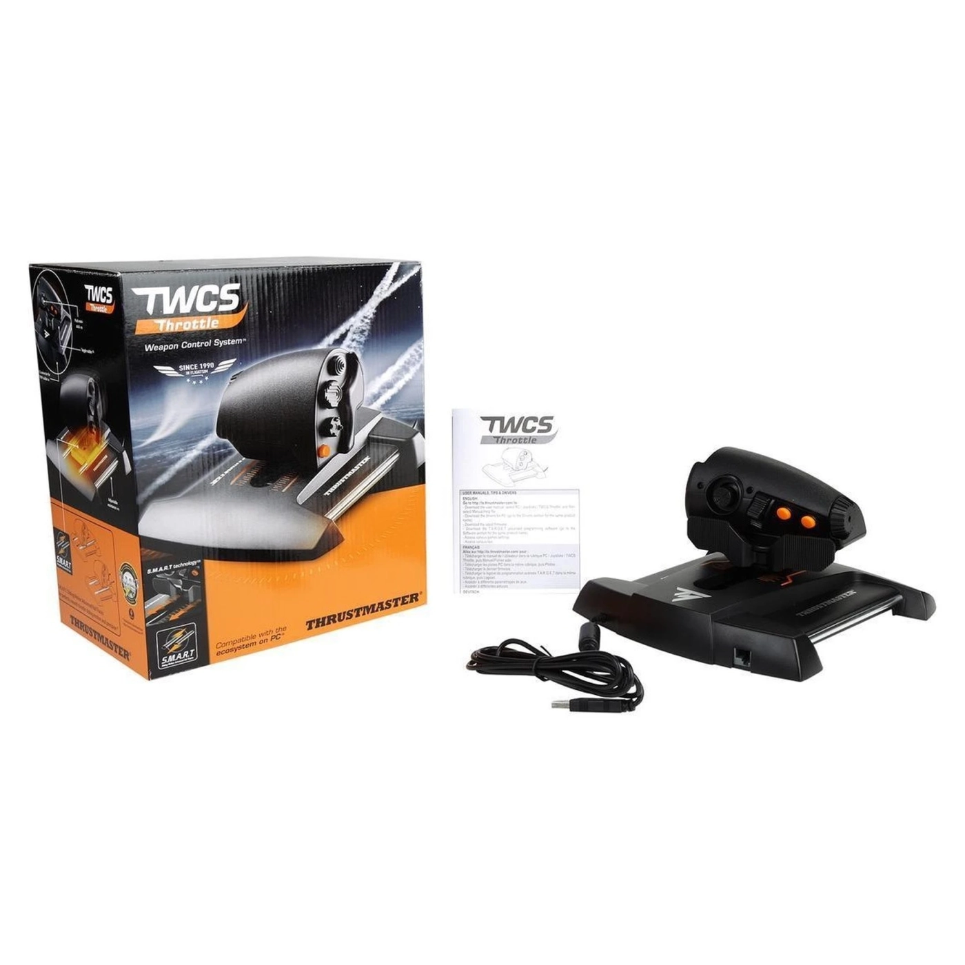 Купити Важіль керування Thrustmaster TWCS Throttle Black (2960754) - фото 10