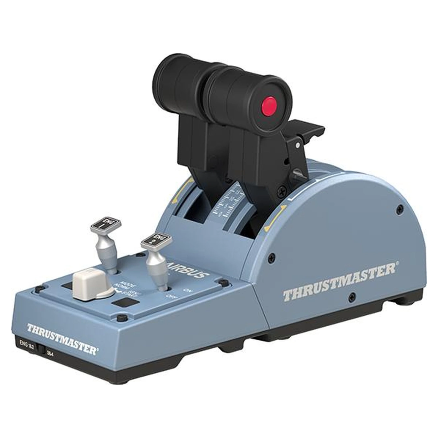 Купить Рычаг управления двигателем Thrustmaster TCA Quadrant Airbus Edition Black/Blue (2960840) - фото 1