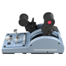 Купить Рычаг управления двигателем Thrustmaster TCA Quadrant Airbus Edition Black/Blue (2960840) - фото 2