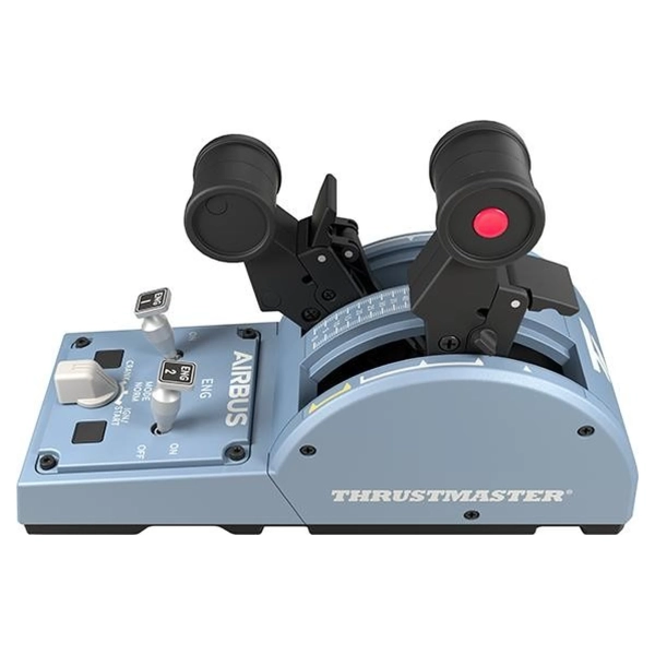 Купить Рычаг управления двигателем Thrustmaster TCA Quadrant Airbus Edition Black/Blue (2960840) - фото 2