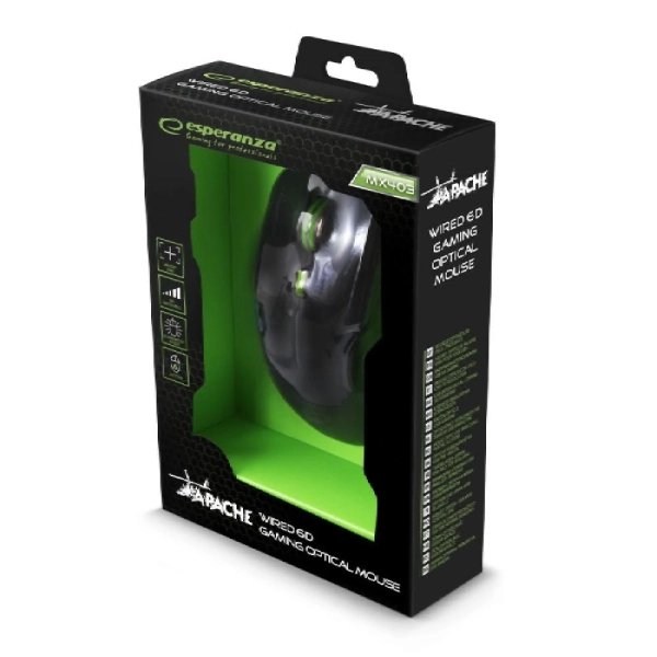 Купити Мишка Esperanza MX403 Apache Green (EGM403G) - фото 4