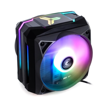 Купить Процессорный кулер QUBE QB-OL1100 (120mm/3pin/600-1500RPM/31dBA/6 тепл. трубки/ARGB) - фото 1