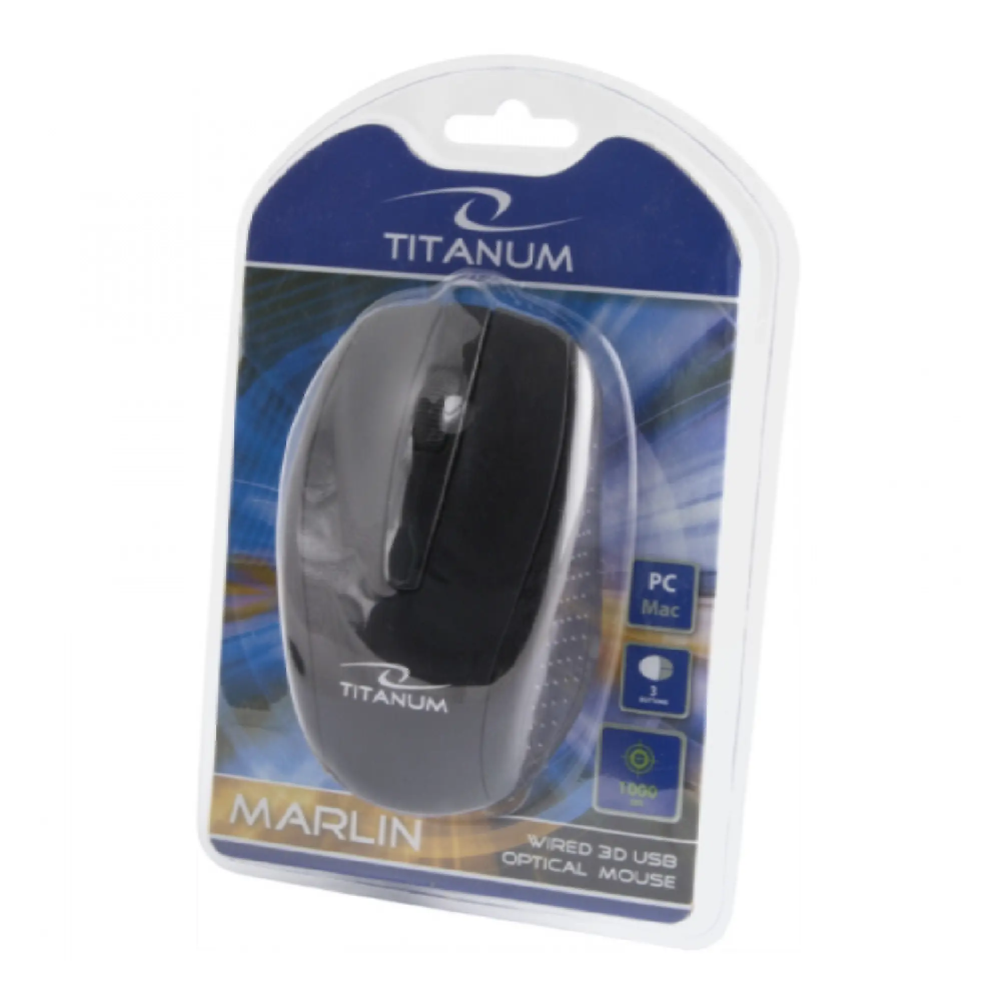 Купити Мишка Esperanza Titanum TM110K Black - фото 3