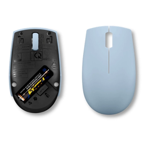 Купити Мишка Lenovo 300 Wireless Compact Frost Blue (GY51L15679) - фото 5