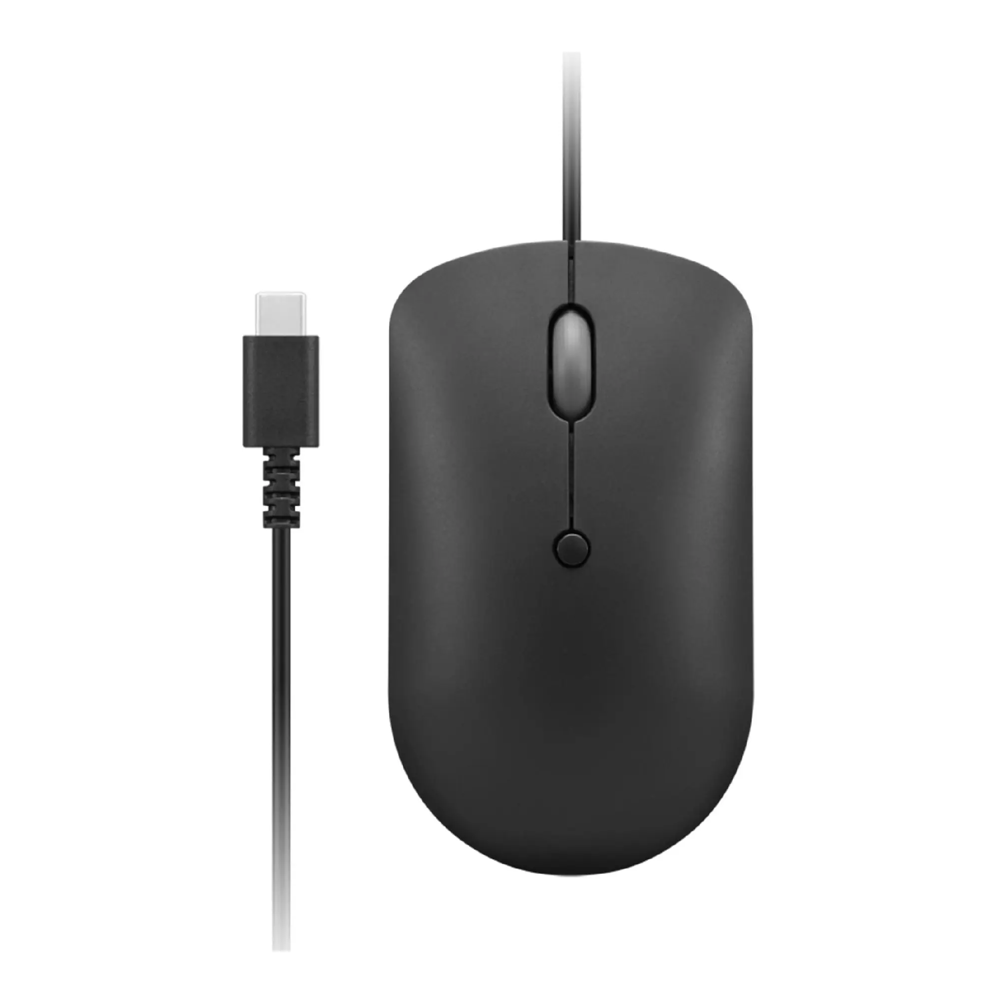 Купити Мишка Lenovo 400 USB-C Compact Wired Black (GY51D20875) - фото 1