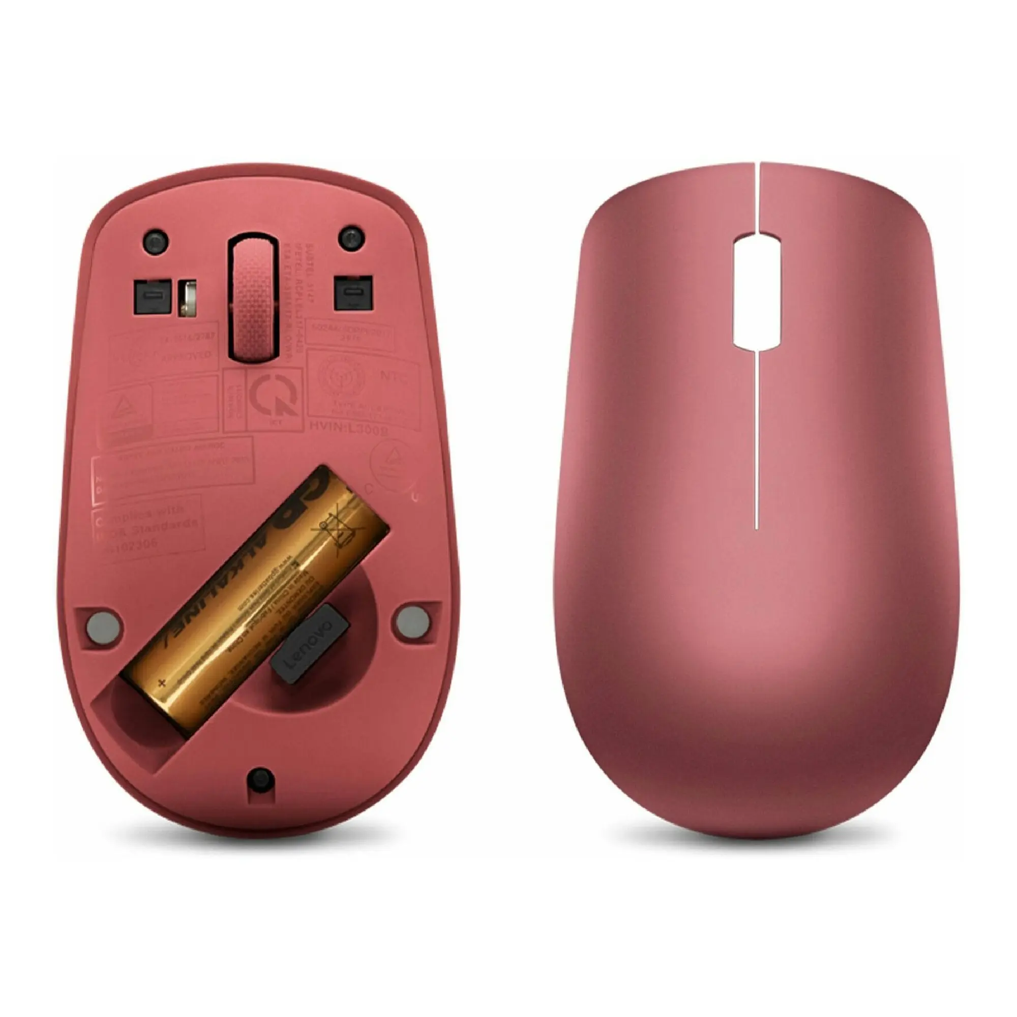 Купити Мишка Lenovo 530 Wireless Mouse Cherry Red (GY50Z18990) - фото 4
