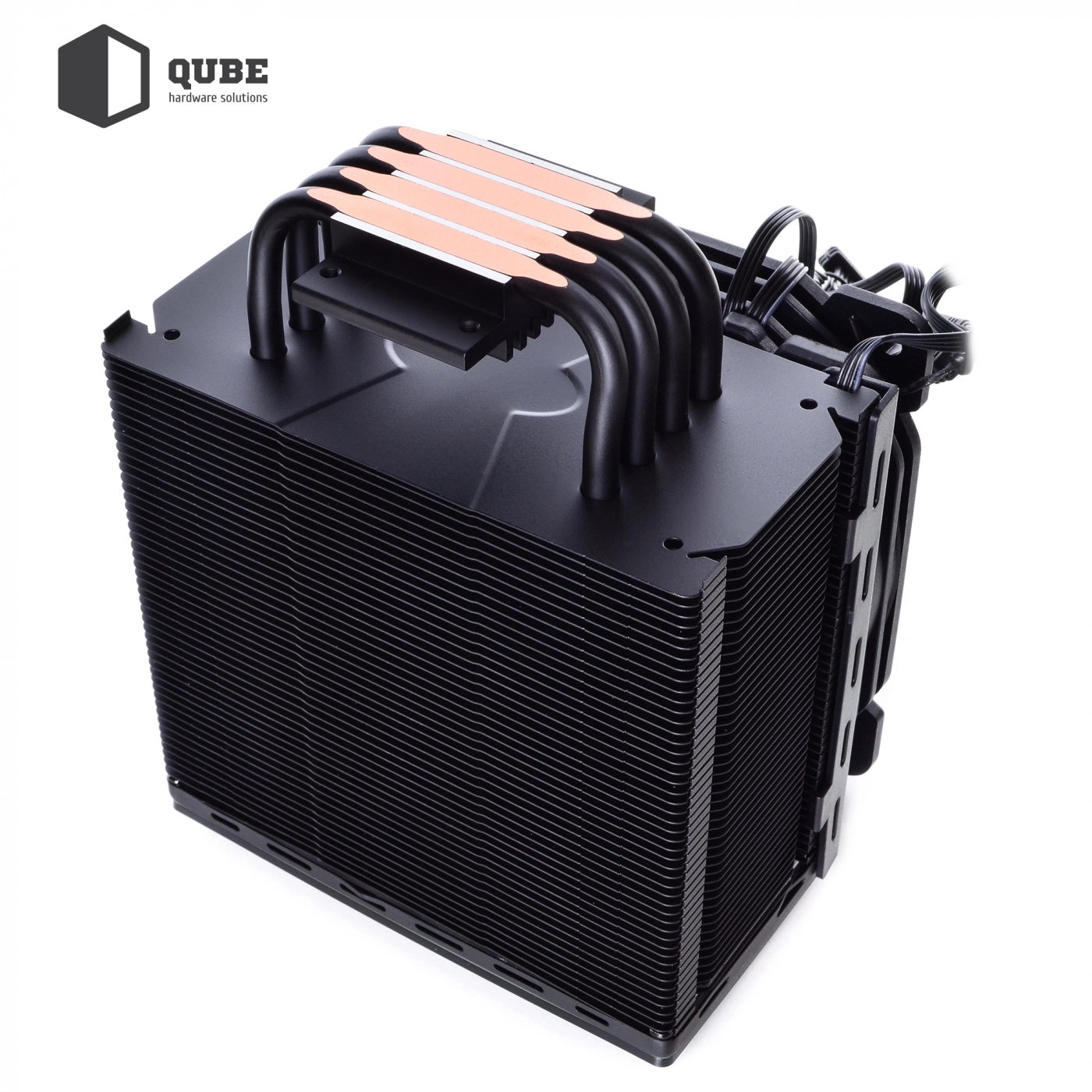 Купить Процессорный кулер QUBE QB-OL201 (120mm/4pin/800-1500RPM/30.8dBA/мак. TDP 135W/4 тепл. трубки) - фото 6
