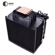 Купить Процессорный кулер QUBE QB-OL201 (120mm/4pin/800-1500RPM/30.8dBA/мак. TDP 135W/4 тепл. трубки) - фото 6