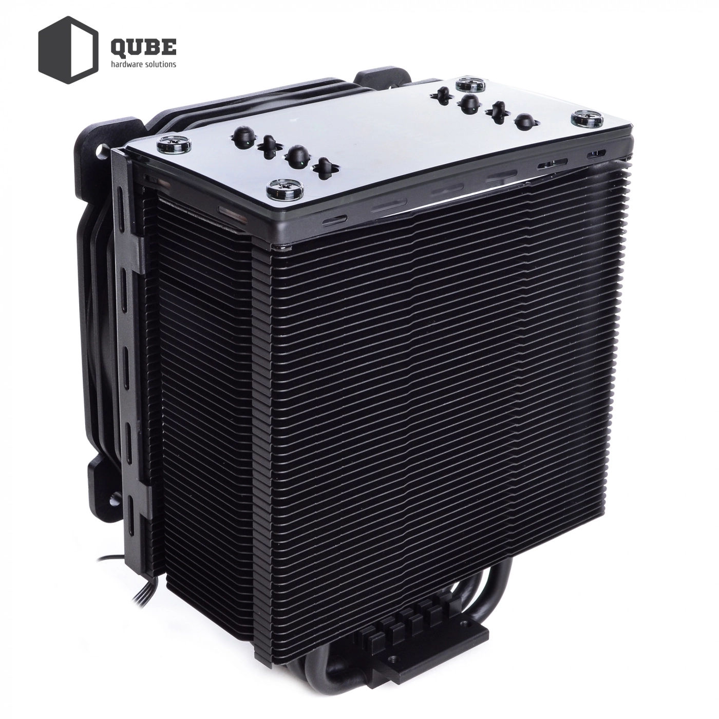 Купить Процессорный кулер QUBE QB-OL201 (120mm/4pin/800-1500RPM/30.8dBA/мак. TDP 135W/4 тепл. трубки) - фото 8