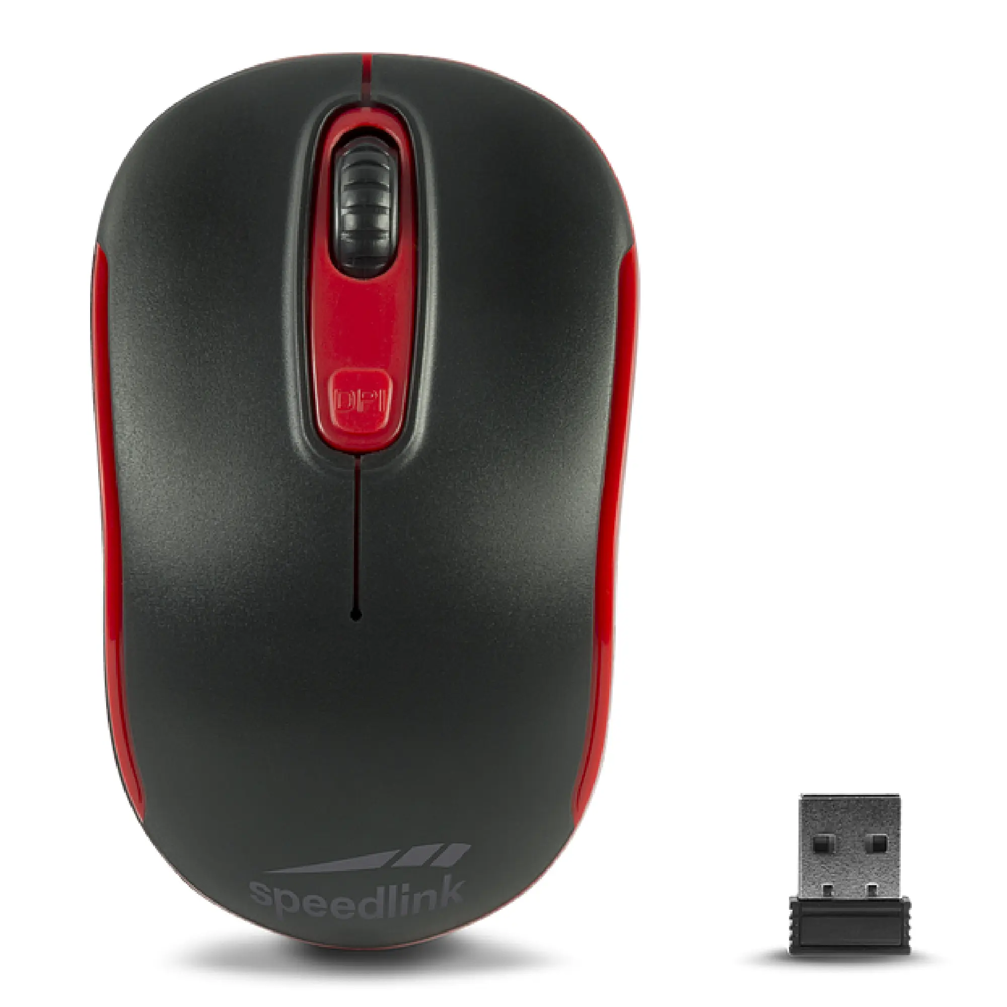 Купити Мишка Speedlink Ceptica Mouse - Wireless USB black-red (SL-630013-BKRD) - фото 1