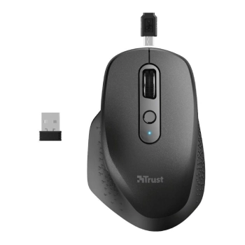 Купити Мишка Trust Ozaa Rechargeable WL Black (23812) - фото 1