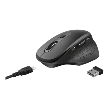 Купити Мишка Trust Ozaa Rechargeable WL Black (23812) - фото 4