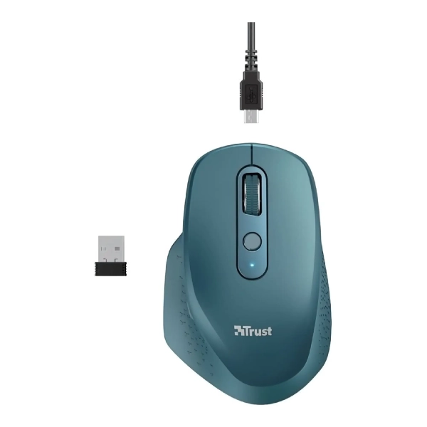 Купити Мишка Trust Ozaa Rechargeable WL Blue (24034) - фото 6