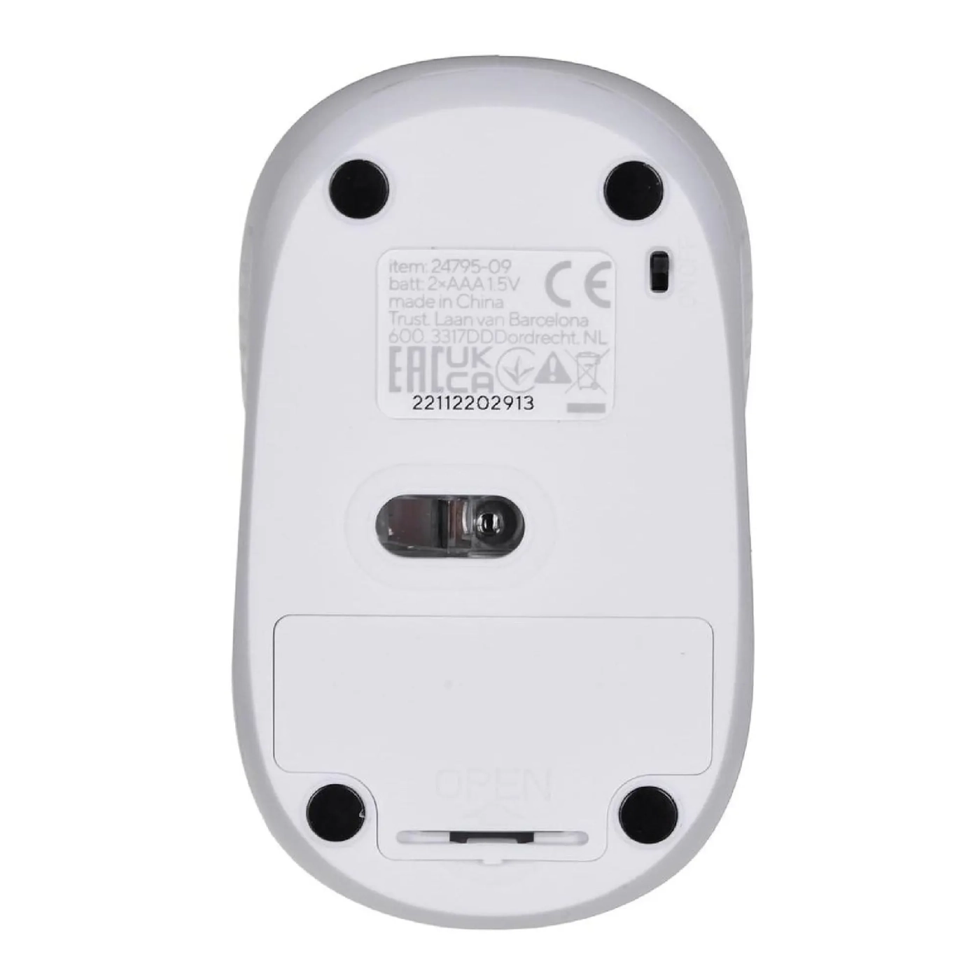 Купити Мишка Trust Primo Wireless Mat White (24795) - фото 5