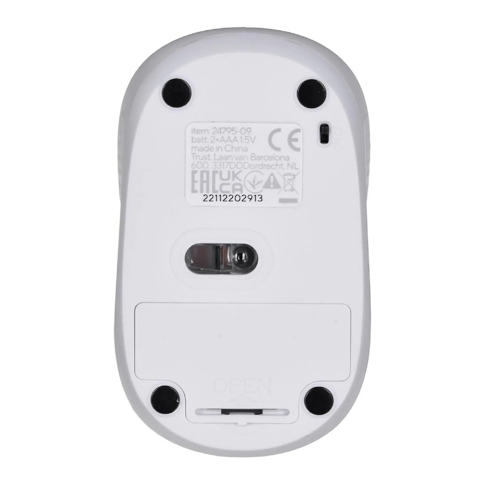 Купити Мишка Trust Primo Wireless Mat White (24795) - фото 5