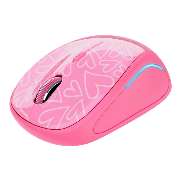 Купити Мишка Trust Yvi FX Wireless Pink (22336) - фото 2