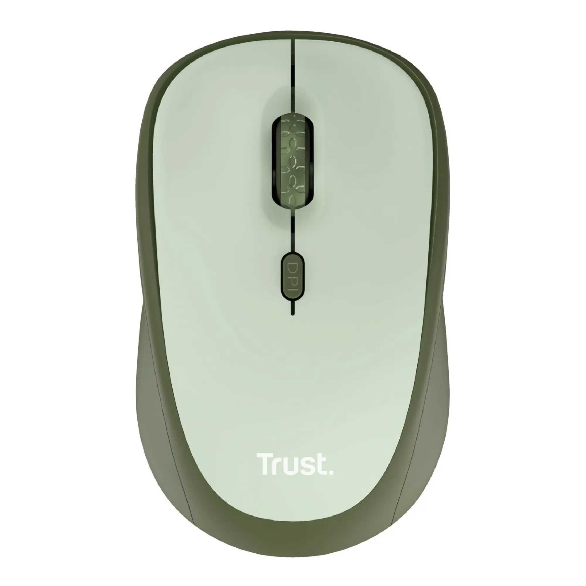 Купить Мышь Trust Yvi Silent Eco Wireless Green (24552) - фото 1