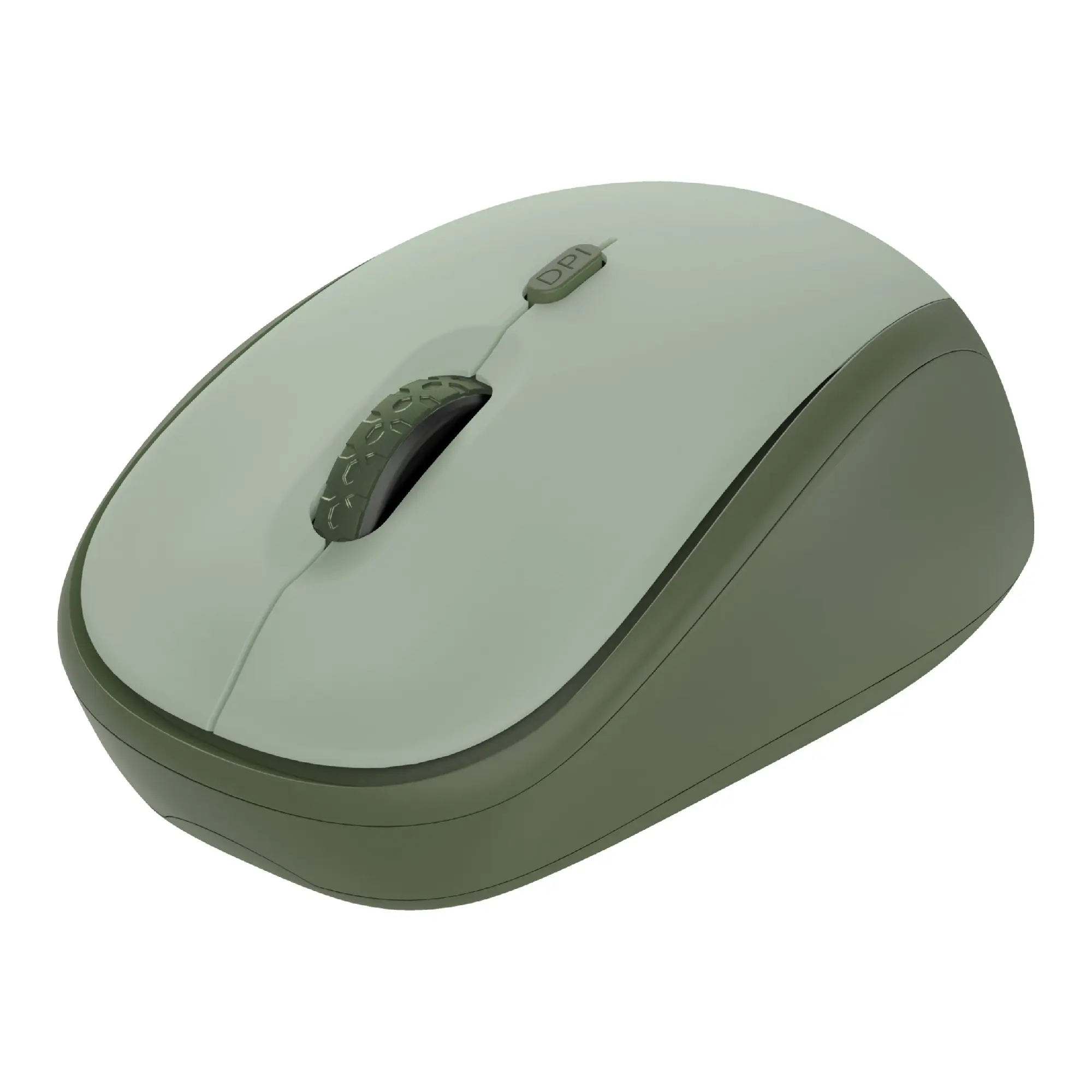 Купить Мышь Trust Yvi Silent Eco Wireless Green (24552) - фото 2