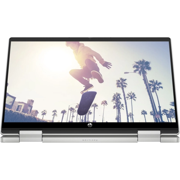 Купить Ноутбук HP Pavilion x360 14-ek1005ua (833G2EA) Natural Silver - фото 4
