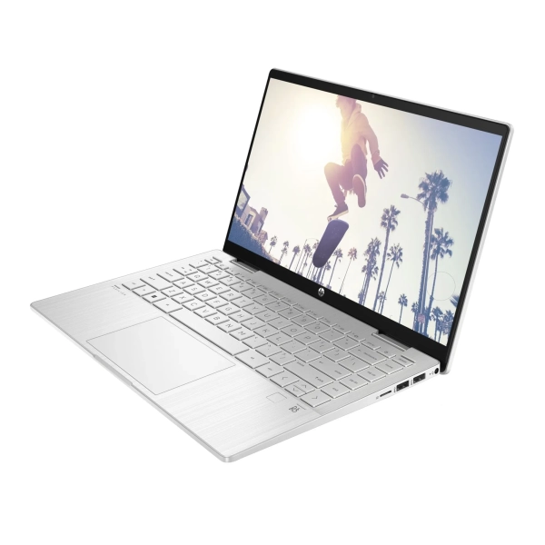 Купить Ноутбук HP Pavilion x360 14-ek1005ua (833G2EA) Natural Silver - фото 6