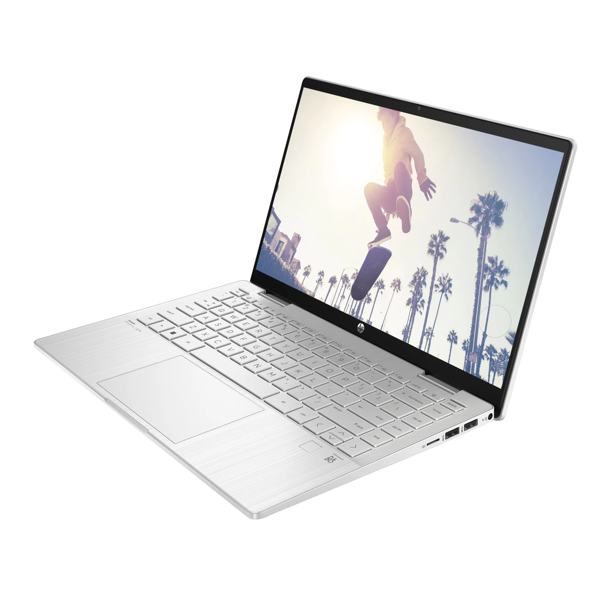 Купить Ноутбук HP Pavilion x360 14-ek1008ua (833G3EA) Natural Silver - фото 6