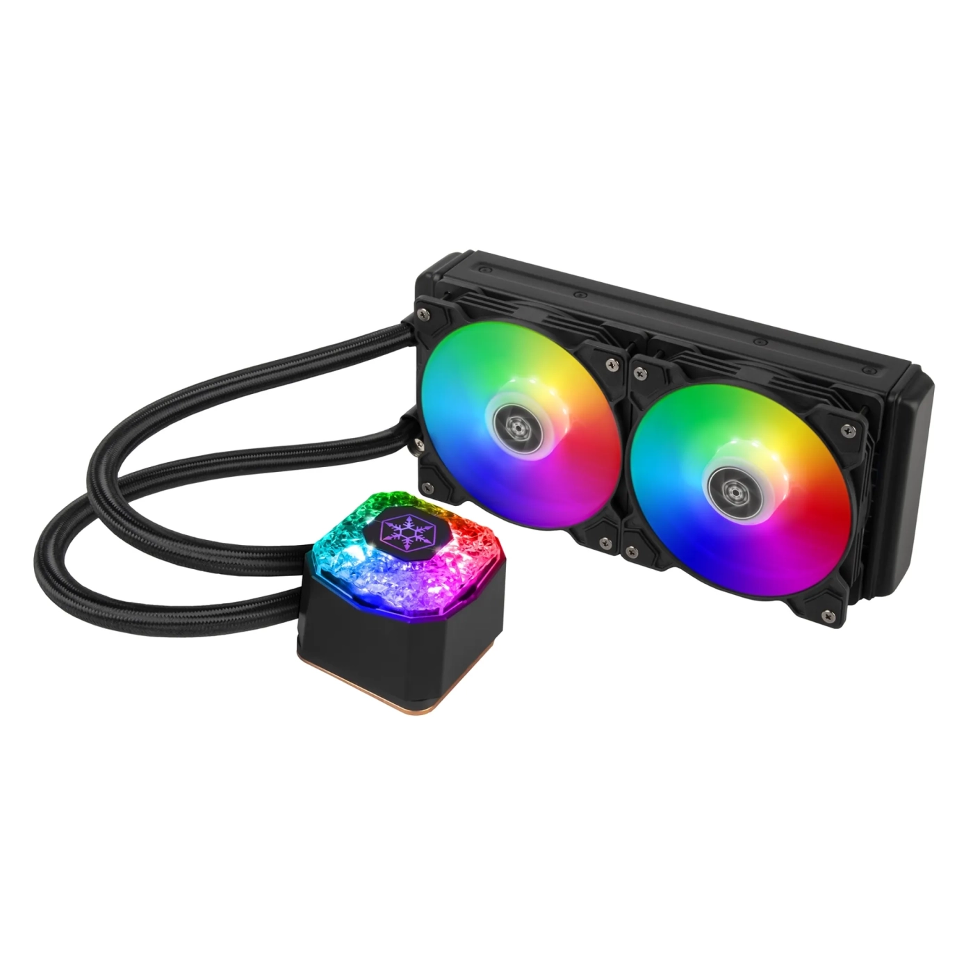 Купить Система водяного охлаждения SilverStone IceGem 240P (SST-IG240P-ARGB) - фото 1