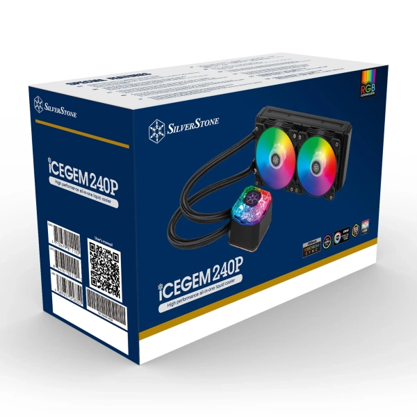 Купить Система водяного охлаждения SilverStone IceGem 240P (SST-IG240P-ARGB) - фото 15