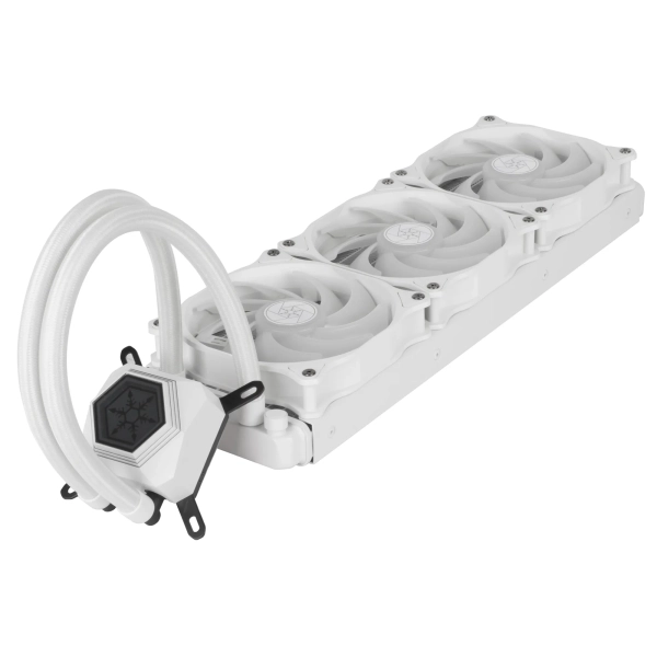 Купить Система водяного охлаждения SilverStone PermaFrost 360 White (SST-PF360W-ARGB-V2) - фото 2